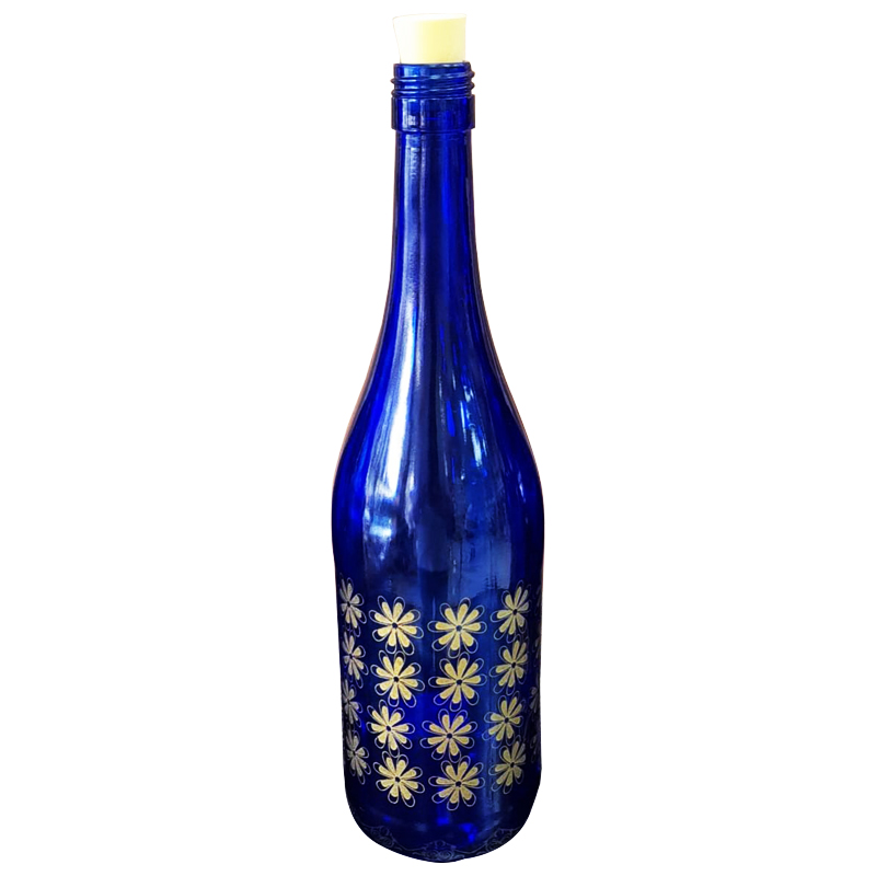 BOUTEILLE VERRE 750 CC  (DESIGN MIX)