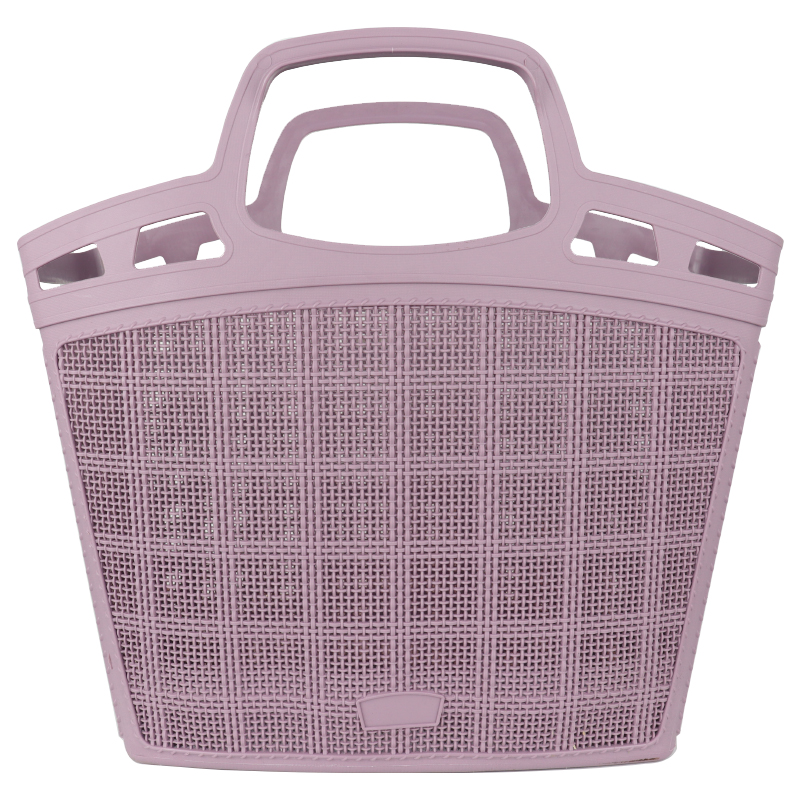 SAC RANGEMENT 46X42X20 CM MIX ROSE/BLANC/ROUGE/CREME