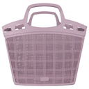 SAC RANGEMENT 46X42X20 CM MIX ROSE/BLANC/ROUGE/CREME