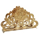 PORTE PAPIER DECO METAL 14X8 CM MODELE OR 