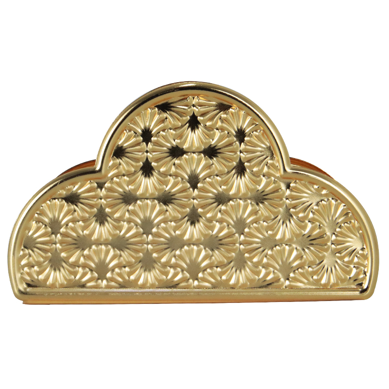 PORTE PAPIER DECO METAL 13X8 CM MODELE OR 