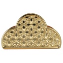 PORTE PAPIER DECO METAL 13X8 CM MODELE OR 