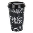 GOBELET CAFE 400 ML PLASTIQUE COULEURS MIX 