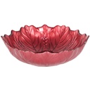 ASSIETTE DECO 16 CM MIX OR/CUIVRE/ROUGE