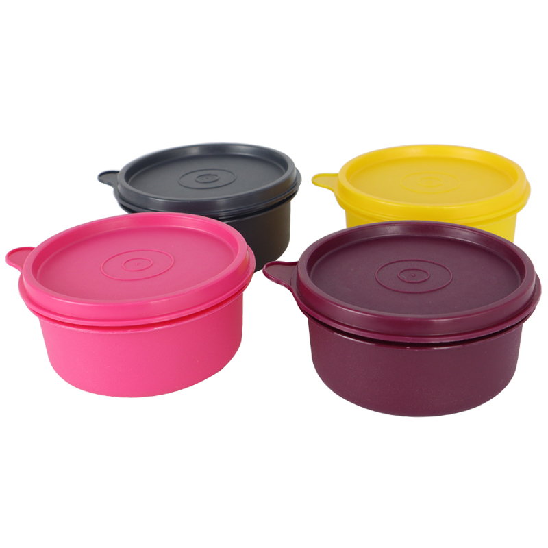 BOITE MINI 280 CC PLASTIQUE MIX VIOLET/GRIS/ROSE/JAUNE