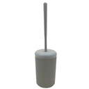 BROSSE WC 36X9 CM MIX ROSE/GRIS/BEIGE/CREME