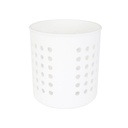 PORTE COUVERTS PLASTIQUE 12X13 CM COULEUR MIX BLANC/NOIRE/BEIGE/GRIS