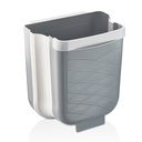 POUBELLE RETRACTABLE DE PLAN DE TRAVAIL 21X11X24 CM 6 LITRES 