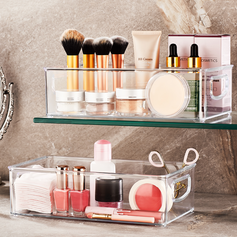 RANGEMENT REFREGIRATEUR 25X17X7 CM TRANSPARENT