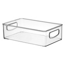 RANGEMENT REFREGIRATEUR 25X17X7 CM TRANSPARENT