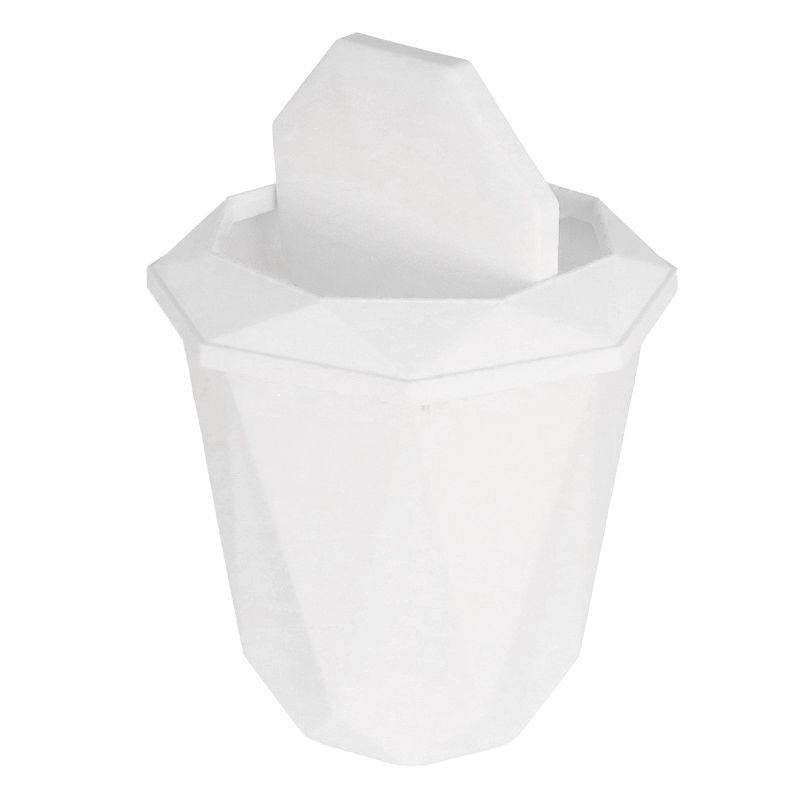 POUBELLE 5.5 LITRES MIX GRIS/BLANC/ROSE/MARRON