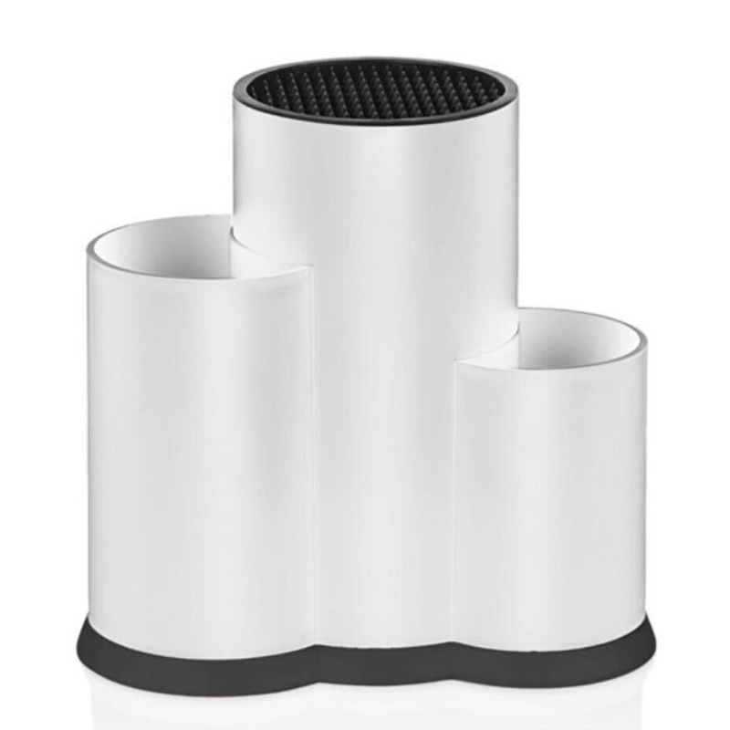 PORTE COUVERTS 23X20X11 CM MIX NOIR/BLANC