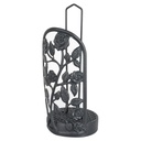 PORTE PAPIER DECO METAL COULEUR NOIR