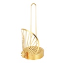 PORTE PAPIER DECO METAL MODELE OR