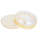 CLOCHE A GATEAU EN VERRE 30X10 CM MODELE OR