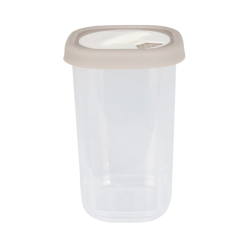 POT EPICE EN PLASTIQUE TRANSPARENT 350 CC