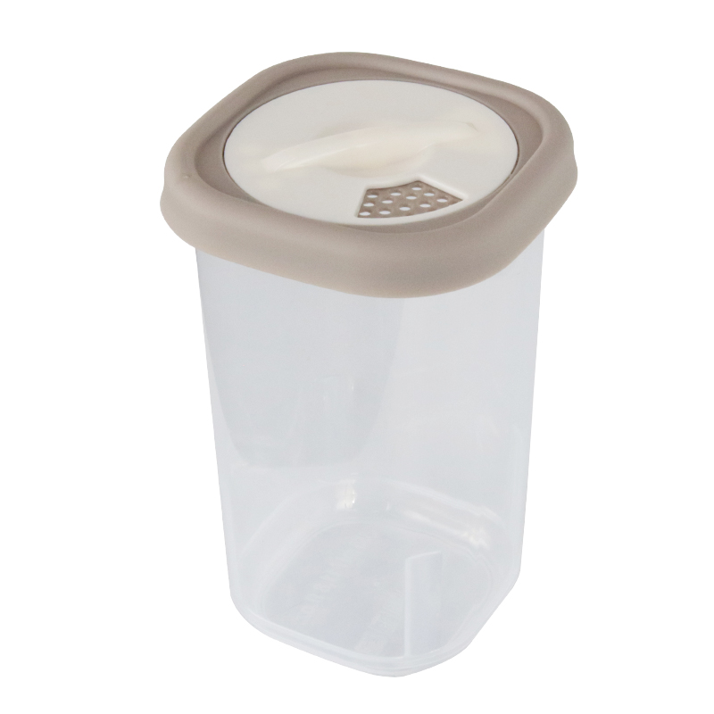 POT EPICE EN PLASTIQUE TRANSPARENT 350 CC