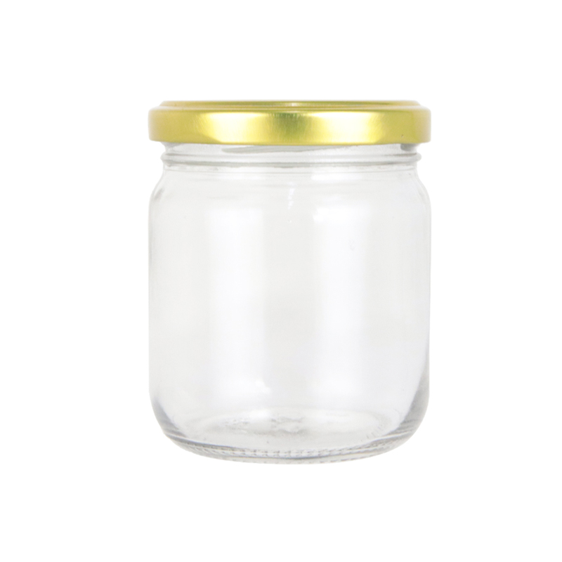 POT EN VERRE 190 CC COUVERLCE OR