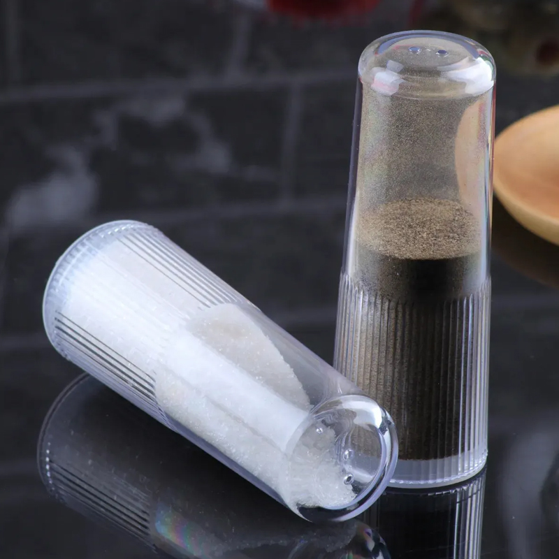 POT EPICE NOUVEAU CRYSTAL PLASTIQUE TRANSPARENT 11X4 CM