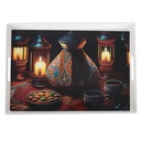 PLATEAU PLASTIQUE DECO EID GRAND FORMAT 38X28 CM