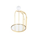 SET 3 CAGES DECO MODELE OR - 20 x 12 - 23 x 15 - 26 x 18 CM