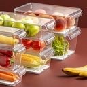 BAC REFRIGERATEUR AVEC COUVERCLE 32X10X10 CM PLASTIQUE