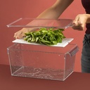 BAC REFRIGERATEUR AVEC COUVERCLE 32X15X10 CM PLASTIQUE