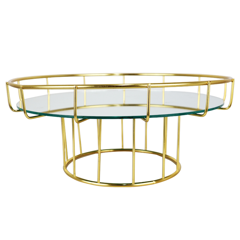 PLATEAU DE PRESENTATION 30X20 CM MODELE OR