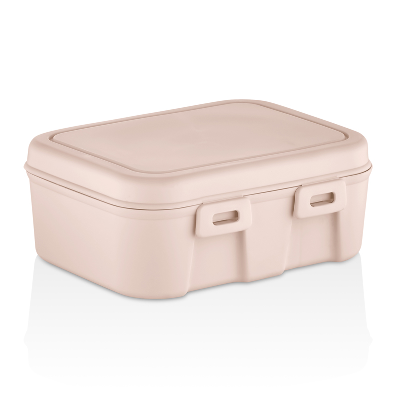 BOITE A DEJUNER 12X17X9 CM MIX ROSE/BLEU/ROUGE/BEIGE