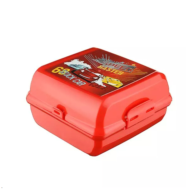 BOITE A DEJEUNER AVEC CUILLERE + FOURCHETTE DESIGNS MIX