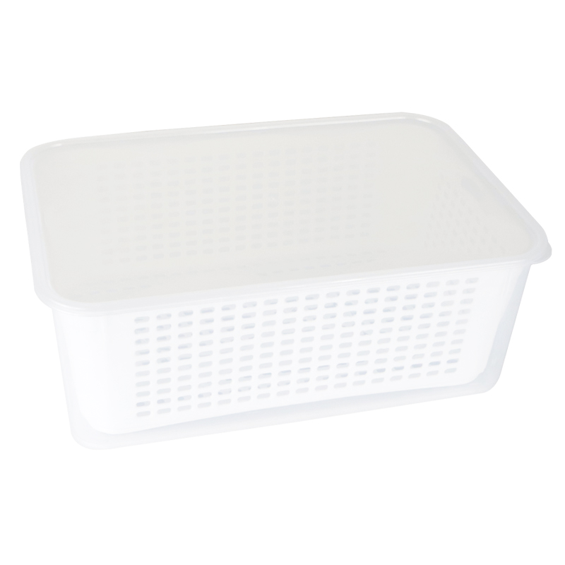 RANGEMENT REFRIGERATEUR FRUITS &amp; LEGUMES AVEC FILTRE 5.5 LITRES 30X20X11 CM 