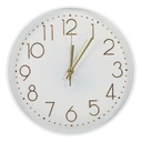 Horloge murale déco 29 cm mix Noir &amp; Blanc