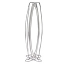 Support à capsules EXPRESSO (Compatible Nespresso) métal inox 38x14 cm