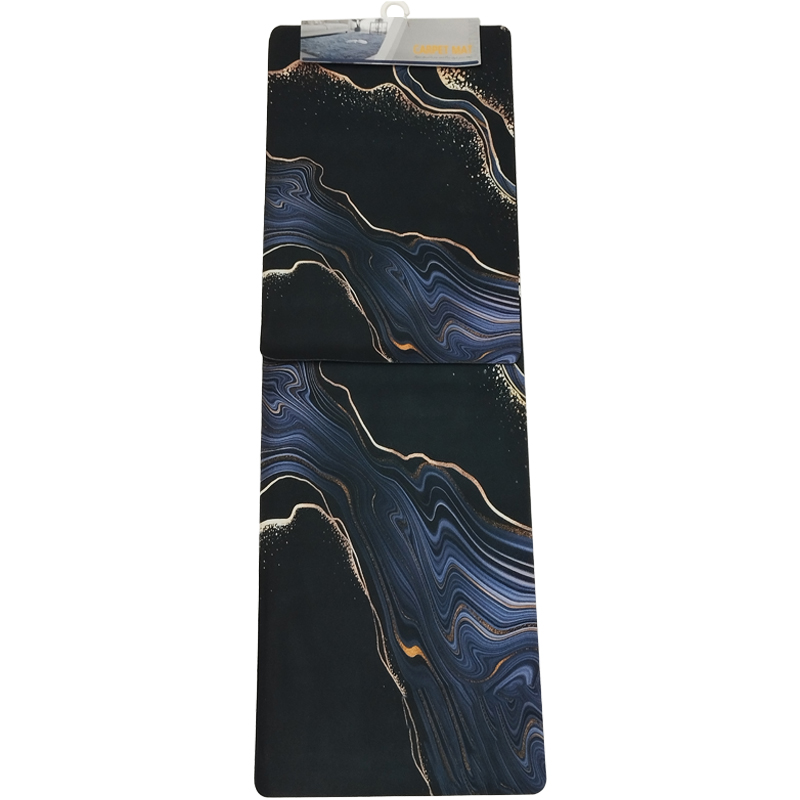 SET 2 TAPIS DE CUISINE ABSORBANT 38X58 CM + 118X39 CM MIX DESIGNS