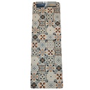 SET 2 TAPIS DE CUISINE ABSORBANT 38X58 CM + 118X39 CM MIX DESIGNS