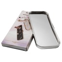 PLATEAU DECO METAL 35X12 CM MODELE ARGENT