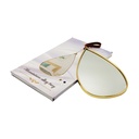 MIRROIR DECO METAL 34X22 CM MODELE OR