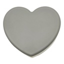 BOITE A BIJOUX 10X9.3 CM PLASTIQUE MIX GRIS / BEIGE / BLANC
