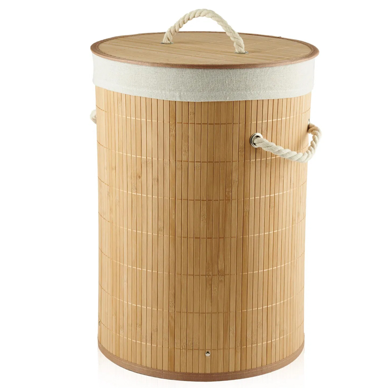 PANIER A LINGE EN BAMBOO 35X60 CM