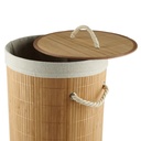 PANIER A LINGE EN BAMBOO 35X60 CM
