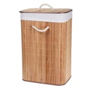 PANIER A LINGE EN BAMBOO 40X30X60 CM