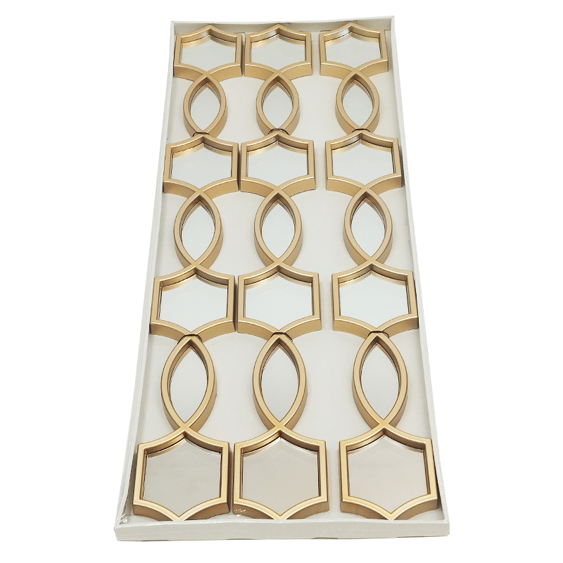 MIRROIR PLASTIQUE MODELE OR 101X40 CM