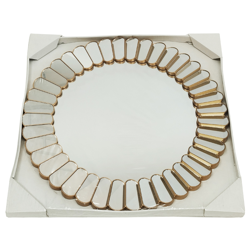 MIRROIR PLASTIQUE MODELE OR 60X60 CM