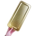 PLATEAU DECO PLASTIQUE 39X17 CM MODELE OR 