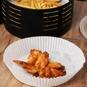 PAPIER AIR FRYER 50 PIEES 26X4 CM COULEUR BLANC