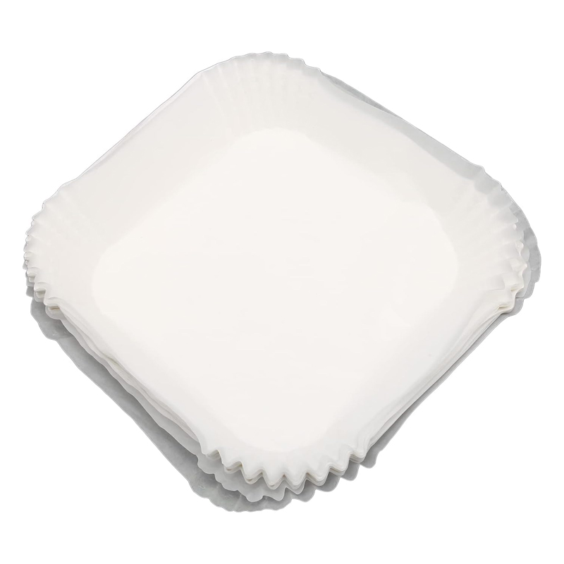 PAPIER AIR FRYER 20X20X4 CM COULEUR BLANC