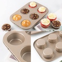 SET 3 PIECES MOULE A CUISSON COULEUR OR