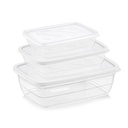 SET 3 BOITES CONSERVATION ALIMENTAIRE 600ML/1200ML/2000 ML MIX BLANC/NOIR/BLEU