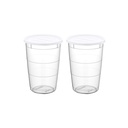 SET 2 BOITES CONSERVATION ALIMENTAIRE 800 ML MIX ROSE/BLANC/BLEU