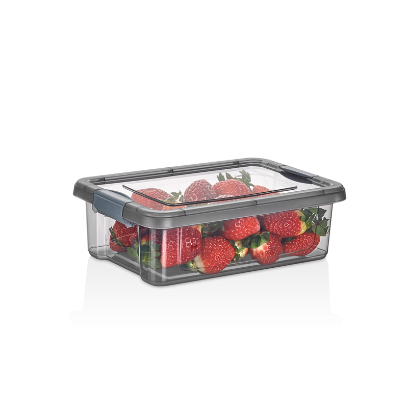 BOITE ALIMENTAIRE EN PLASTIQUE 1.5 LITRES COULEUR MAT